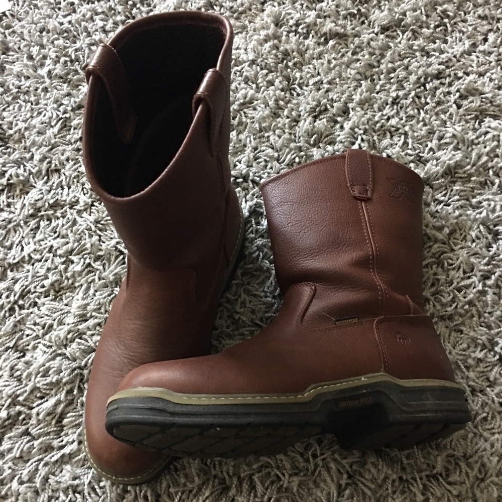 Men's Wolverine boots, 12